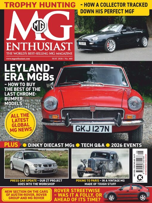 Title details for MG Enthusiast by Kelsey Publishing Ltd - Available